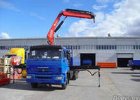 Бортовая машина -65117 с краном манипулятором FASSI F195A.22